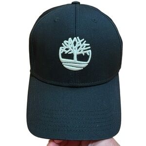 TIMBERLAND Black SnapBack Baseball Cap Hat Unisex